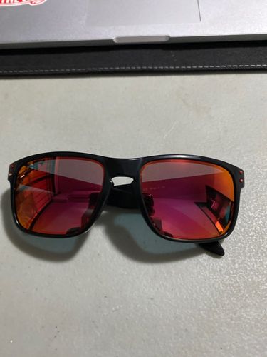Customer photo review of MRY Replacement Lenses for Oakley Frogskins