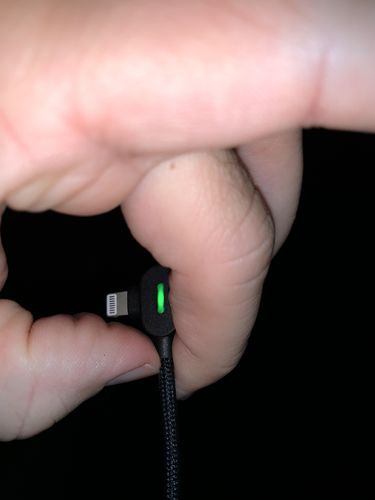 Customer photo review of The Titan Smart Cable™