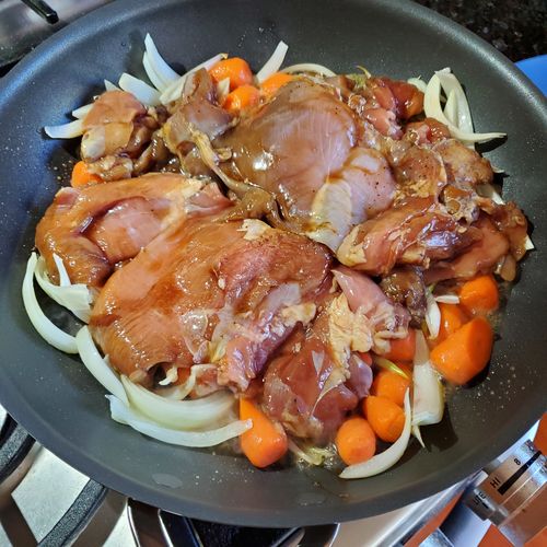Customer photo review of [Ohgane] Uncooked Chicken Bulgogi 900g up