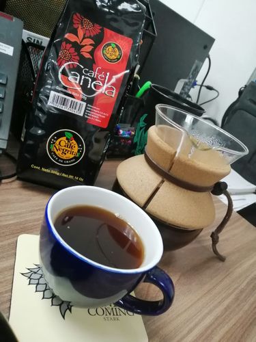 Customer photo review of Promoción de bienvenida.  Compra un café saborizado y obtén un cafe americano de 85 gramos ¡GRATIS!