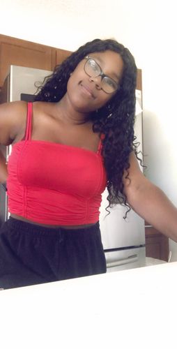 Customer photo review of Brooklyn Hair 11A Grade Raw Virgin Human Hair Brazilian Caribbean Deep Curl 4x4 Lace Closure
