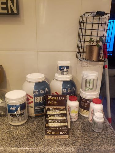 Customer photo review of Dymatize ISO100 Hydrolyzed Proteina Hidrolizada 5 Lb