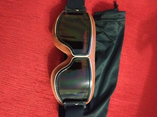 Customer photo review of Retro Jet Brown Goggles