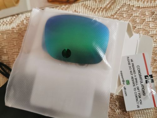 Customer photo review of MRY Replacement Lenses for Oakley Mainlink