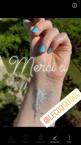 Customer photo review of Fées Argent/OR (2 pièces)