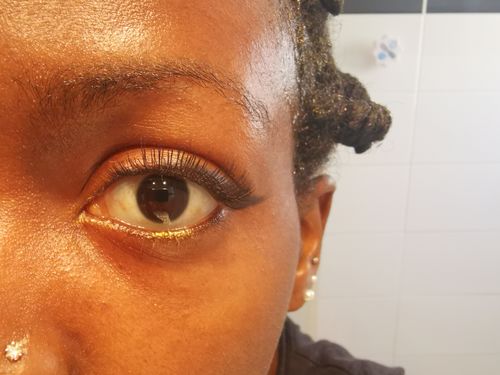 Customer photo review of 100% Naturel +Plus | Cils Magnétiques