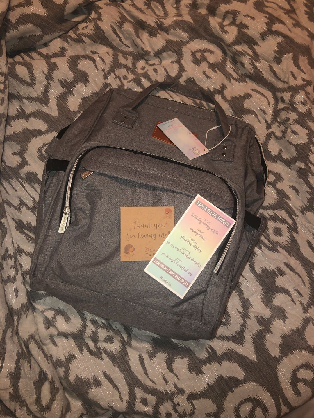 Customer photo review of Original Diaper Backpack