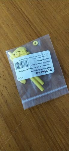 Customer photo review of MRY Replacement Sock Kits for Oakley Juliet Sunglasses