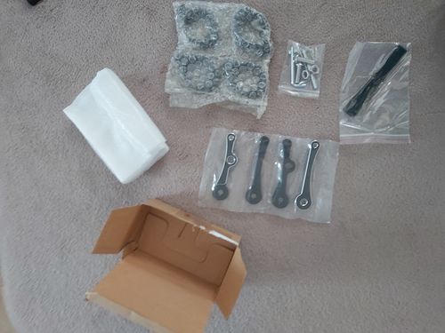 Customer photo review of Pattes de phare Aluminium Ciseaux