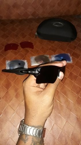 Customer photo review of MRY Replacement Lenses for Oakley Flak 2.0 XL Vented
