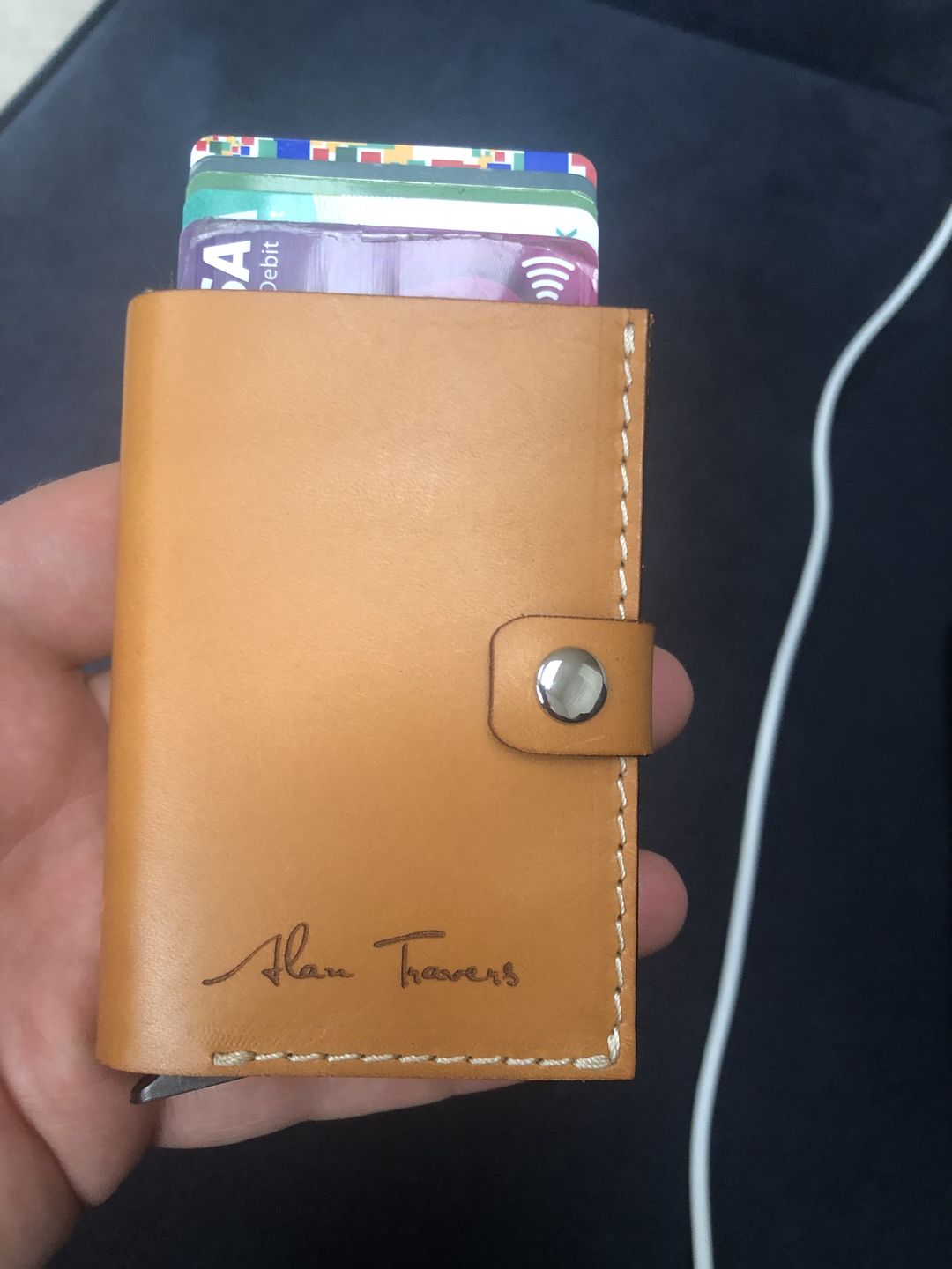 Customer photo review of RFID Wallet