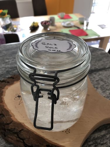 Customer photo review of HALIT Salzkristall Brocken (1kg)