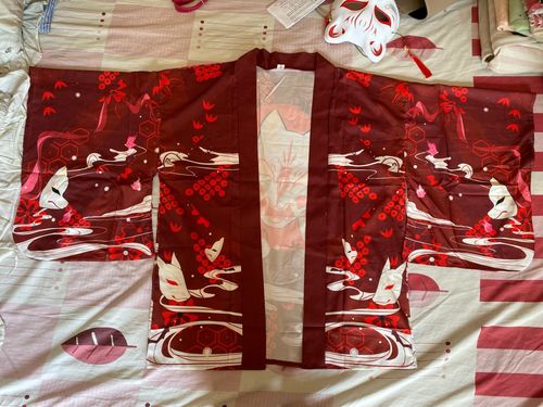 Customer photo review of Japanese Style Kitsune Fox Kimono