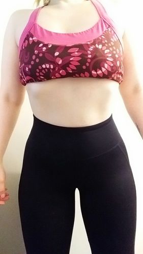 Customer photo review of Back-Pocket Active Butt Lift Leggings - Black