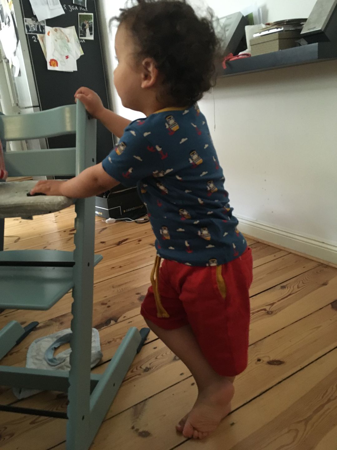 Customer photo review of Red Beach Shorts