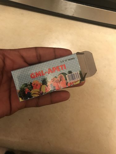 Customer photo review of 1 Box GML Apeti Pills (Apetamin in Tablet Form)