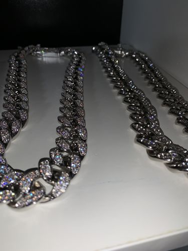 Customer photo review of CUBAN BLING. - 20MM - OR BLANC