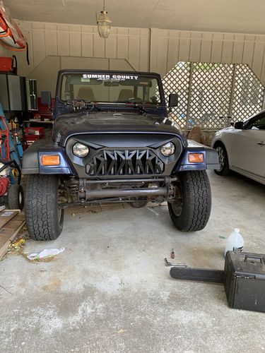 Customer photo review of Shark Grille - Matte Black (97 - 06 Wrangler TJ )