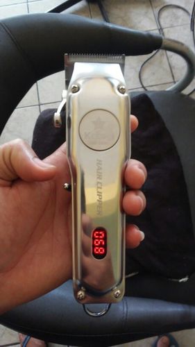 Customer photo review of Clipper premium metálica con pantalla led