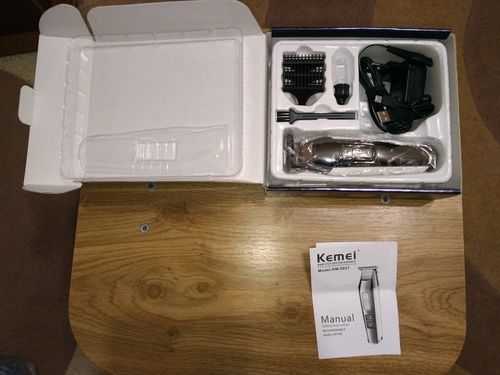 Customer photo review of Trimmer con pantalla led