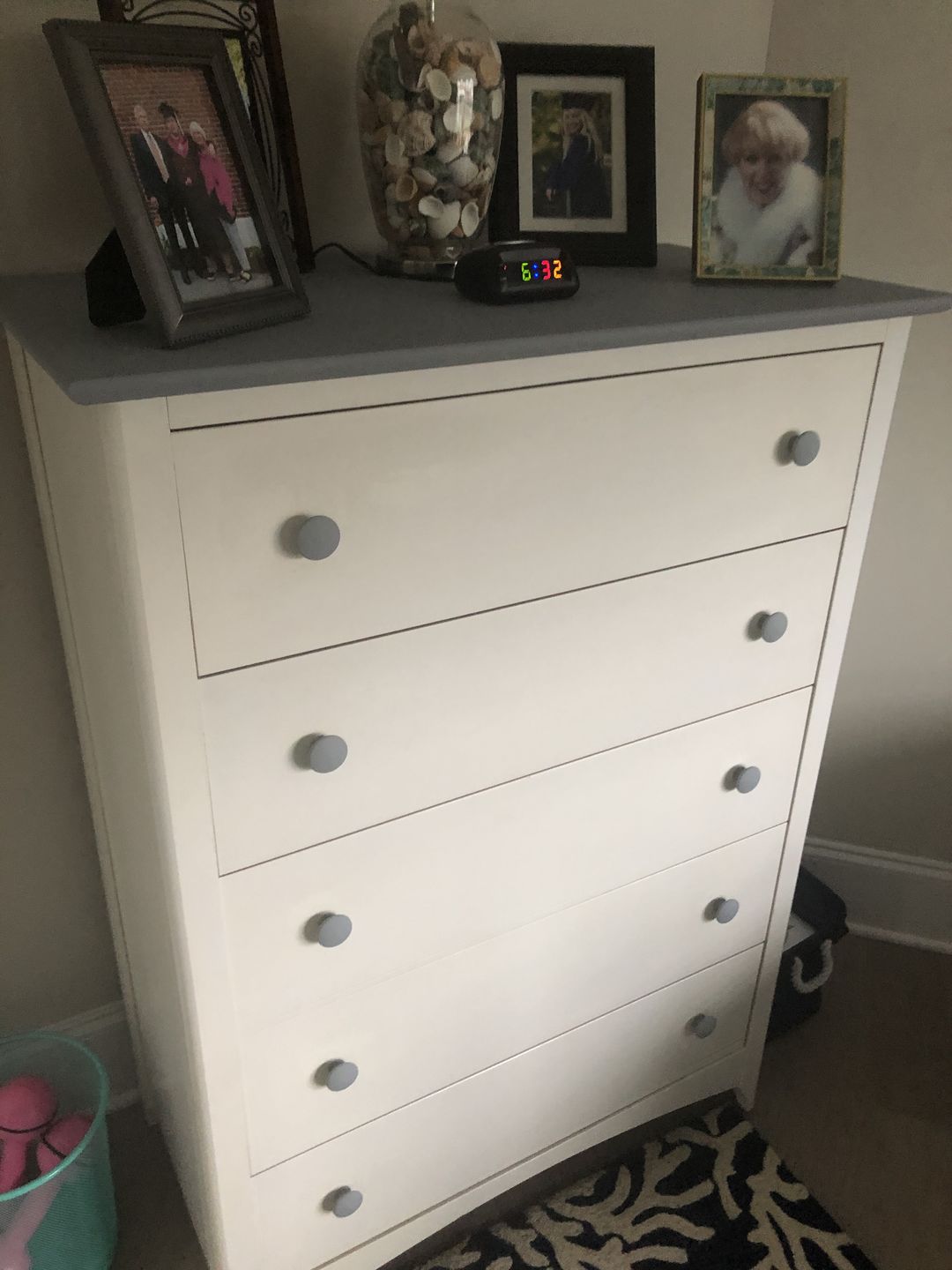 Customer photo review of Glover Gray - One Step Paint