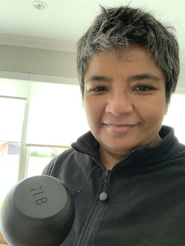 Customer photo review of 7lb Steel Mace  aka Macebell