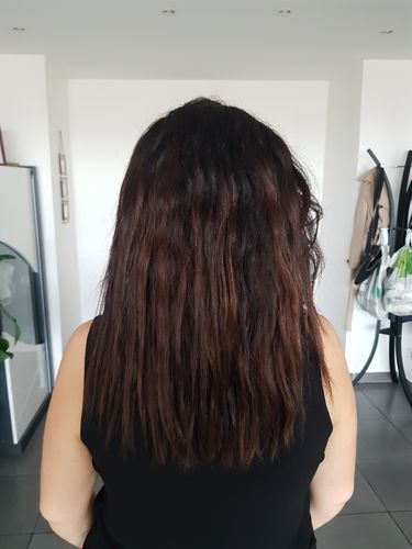 Customer photo review of Huile De Souk - Cure capillaire fortifiante et revitalisante 250ml