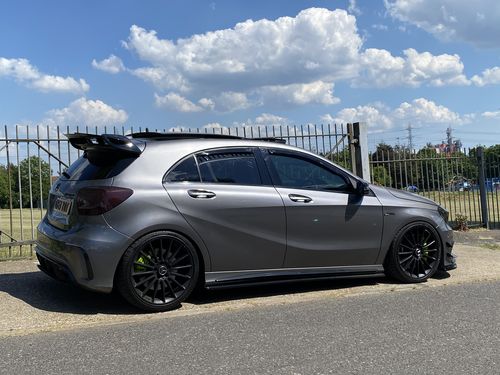 Customer photo review of Mercedes A Class Rear Window Vents (2013 – 2018)