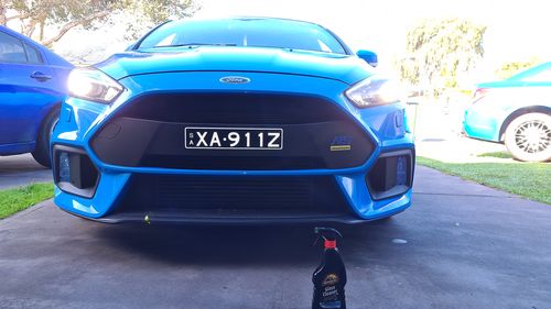 Customer photo review of Ford Focus RS MK3 Fog Light Armour