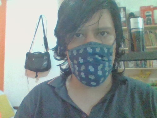 Customer photo review of Cubrebocas Lavable Con Abertura para Filtro (10 Piezas) NO INCLUYE FILTROS