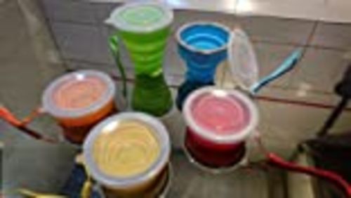 Customer photo review of SILICONE FOLDING CUP COLOR