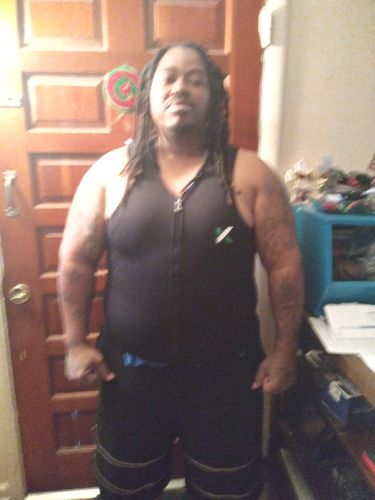 Customer photo review of Men's Zipper Neoprene Sauna Vest
