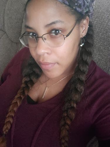 Customer photo review of Custom 3D Bar Necklace