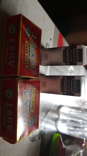 Customer photo review of Polvos de peinado