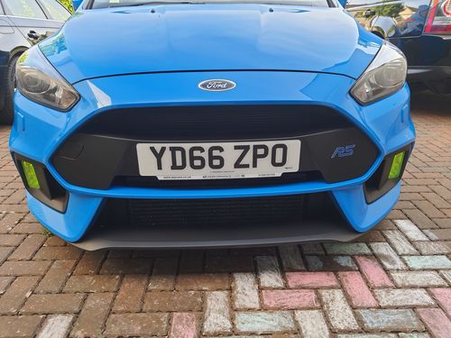 Customer photo review of Ford Focus RS MK3 Fog Light Armour