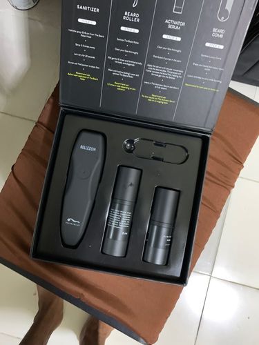 Customer photo review of Kit de crecimiento de la barba