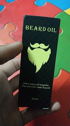 Customer photo review of Aceite para el crecimiento barba