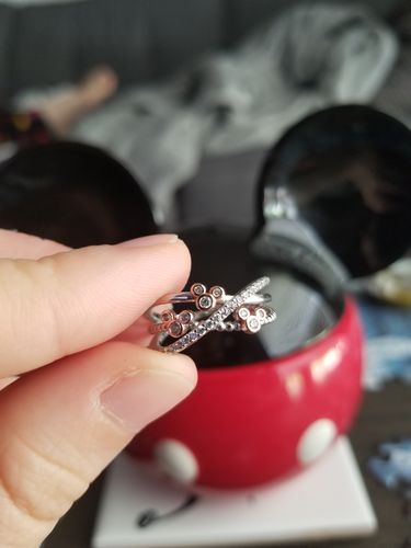 Customer photo review of DisneyÂ® Mickey Mouse Candle - Mickey Mouse Ring Collection