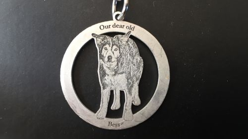 Customer photo review of Silvercut™ Keychain
