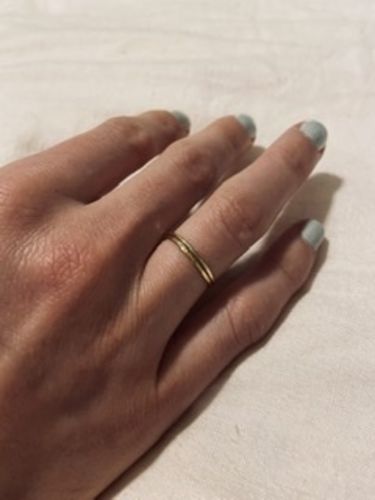 Customer photo review of Smooth & Hammered Set
