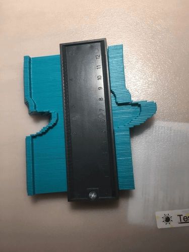 Customer photo review of Gazget™ MASTER OUTLINE GAUGE (2020 Upgraded), Instant Template For Curved