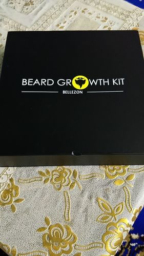 Customer photo review of Kit de crecimiento de la barba