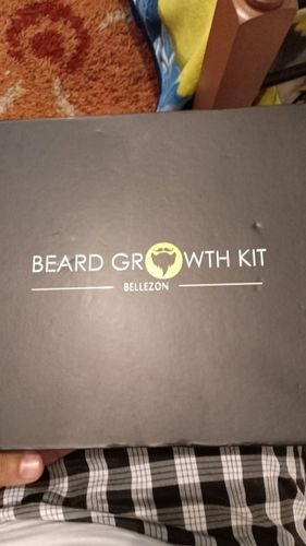 Customer photo review of Kit de crecimiento de la barba