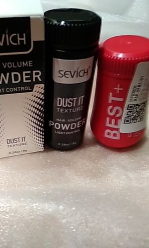 Customer photo review of Polvos de peinado