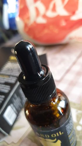 Customer photo review of Aceite para el crecimiento barba