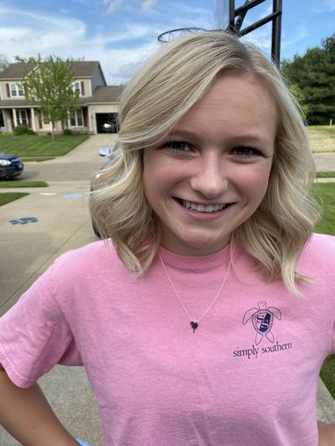 Customer photo review of Treat Yourself Necklace - Silver