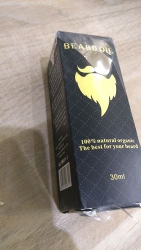Customer photo review of Aceite para el crecimiento barba