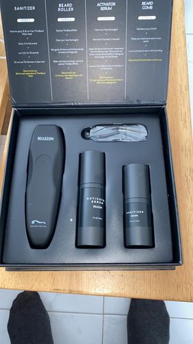 Customer photo review of Kit de crecimiento de la barba