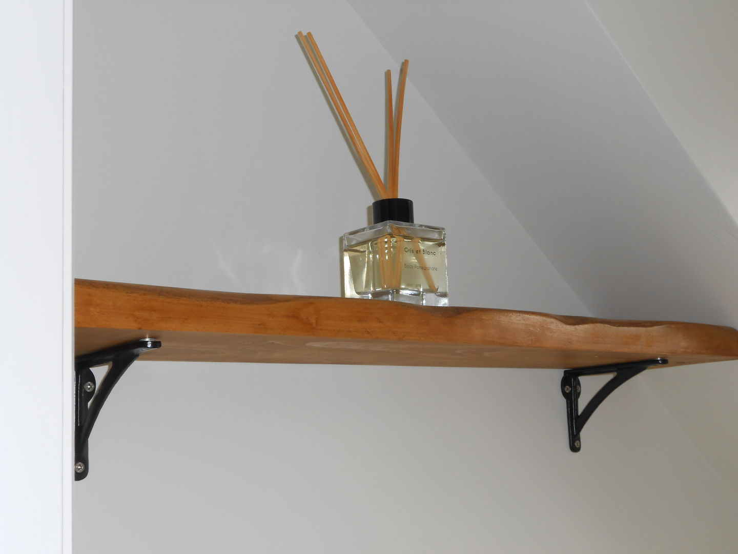 Customer photo review of 4.5 Inch Ironbridge Cast Iron Shelf Bracket