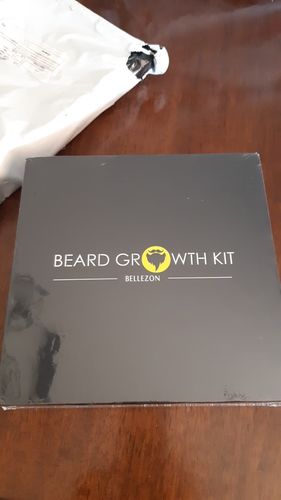 Customer photo review of Kit de crecimiento de la barba